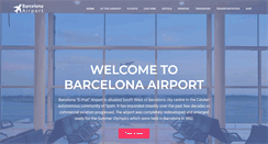 Desktop Screenshot of barcelonaairporttravel.com